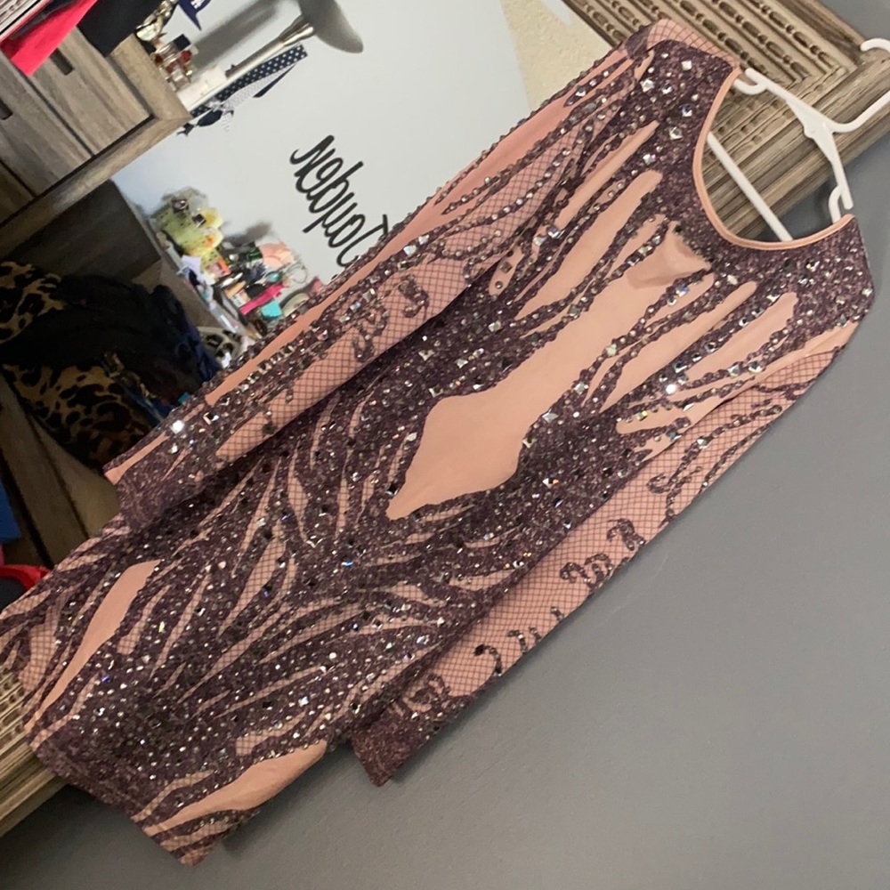 Absolutely hot beeded club dress